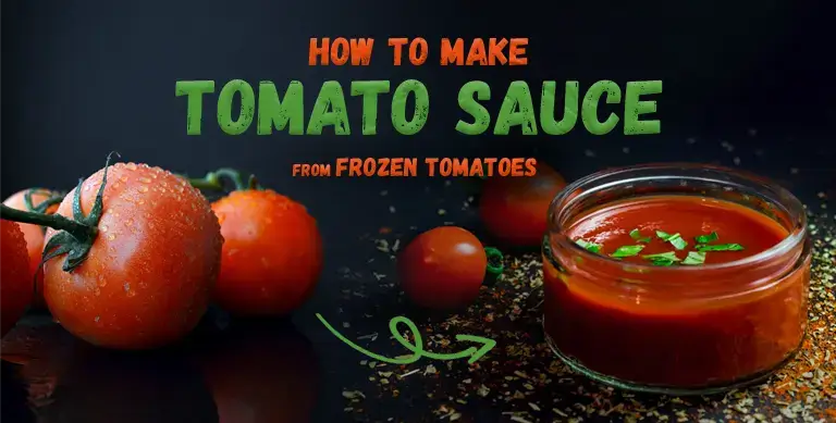 How to Make Tomato Sauce from Frozen Tomatoes