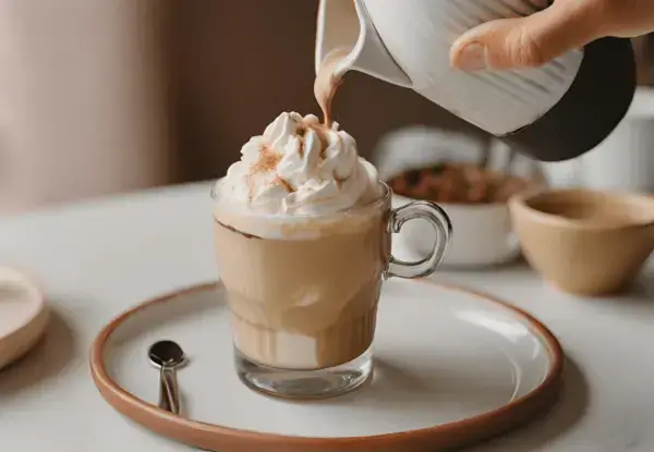 Serving and Enjoying Whipped Coffee