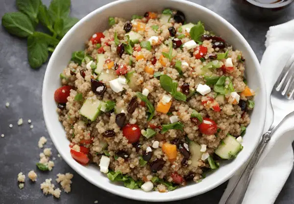 Benefits of quinoa in salads