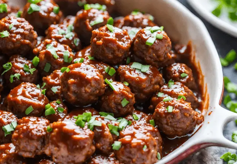 Cooking Process for Frozen BBQ Meatballs