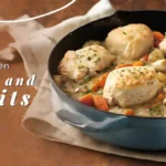 Dutch Oven Chicken and Biscuits