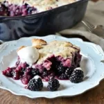 Presentation and Serving Suggestions Blackberry Cobbler Cake Mix