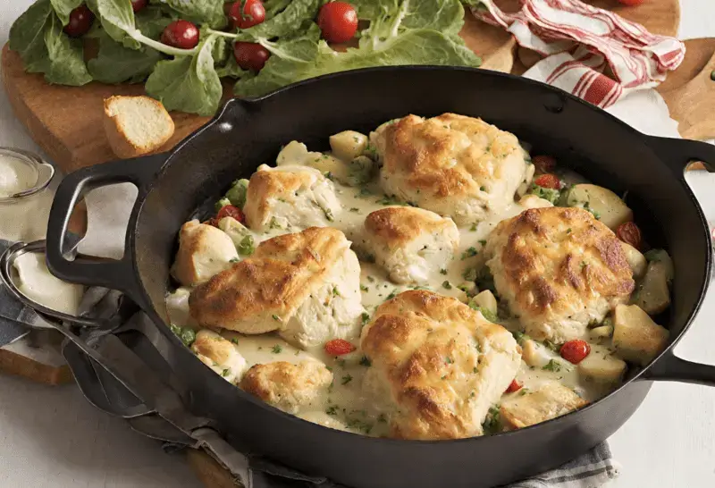 Recipe Variations Make this Dutch Oven Chicken and Biscuits Your Own!