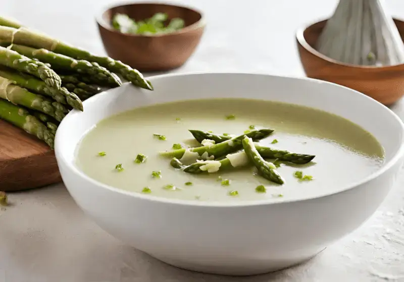 Asparagus Artichoke Soup Serving Suggestions