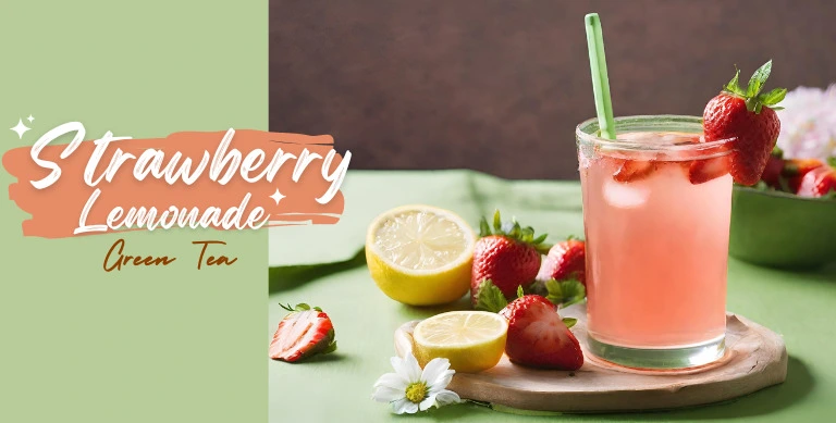 Strawberry Lemonade Green Tea