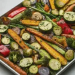 Oil Free Vegetables Roasting High temperature for caramelization and flavor