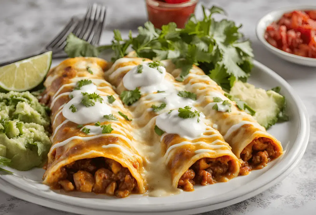 Serving Suggestions for Enchiladas