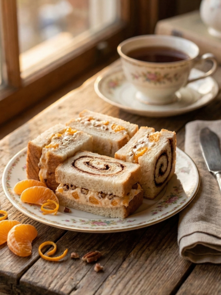 Cinnamon Orange Tea Sandwiches 2